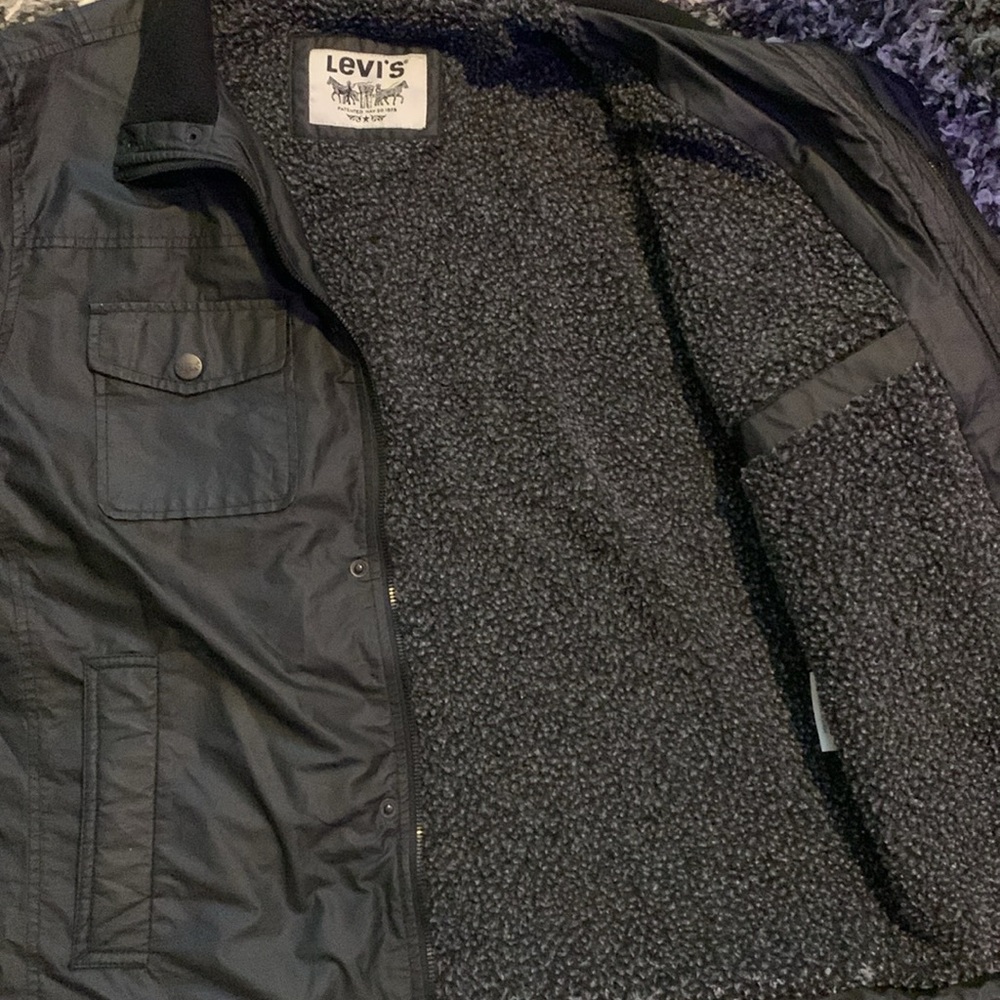 Vintage Levi’s Sherpa Lined Jacket - image 2